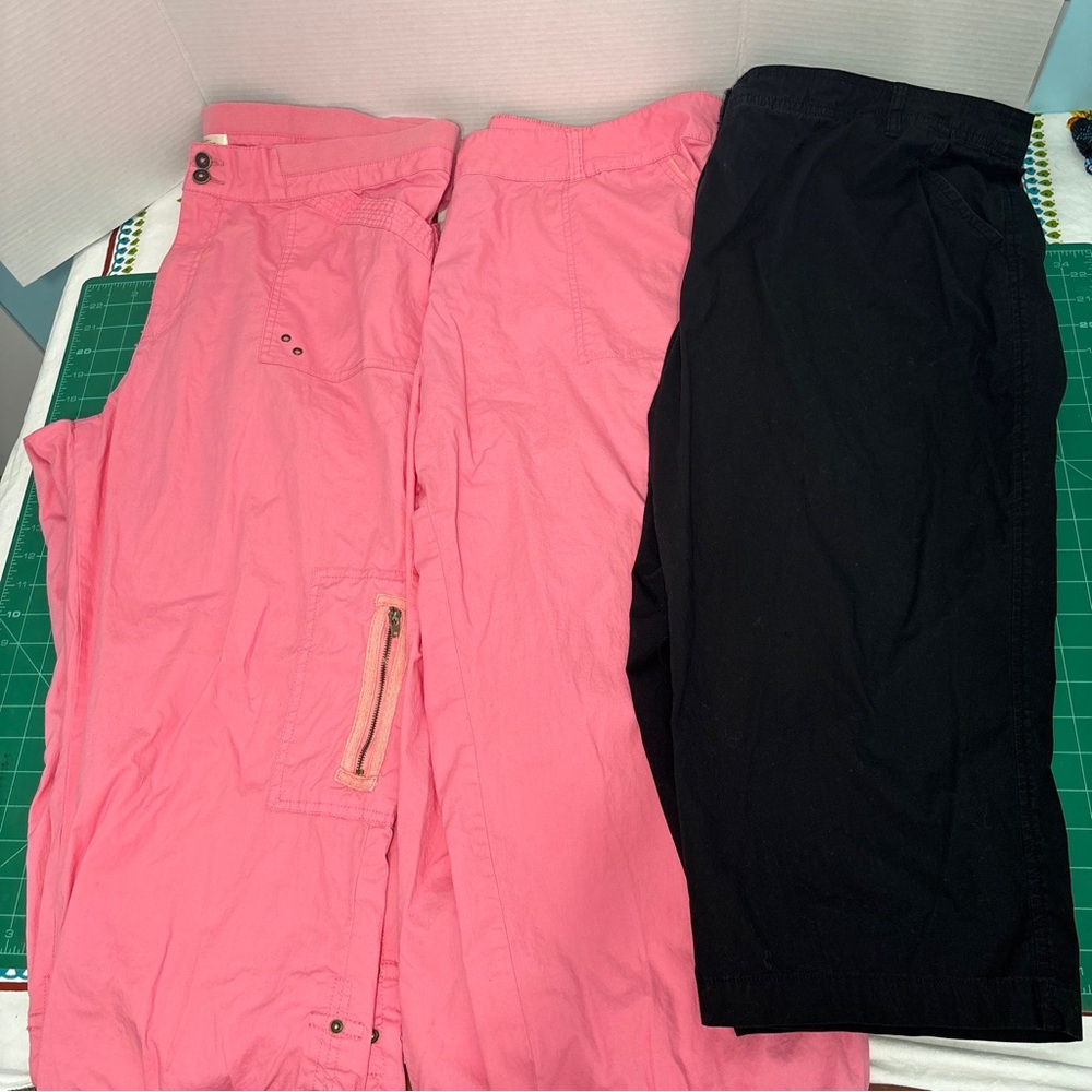 Vintage Tradition Country Club Women’s Cotton Capri Pant Set of 3